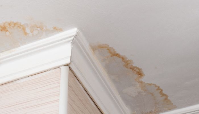 water leak on ceiling - lawrenceburg water damage restoration